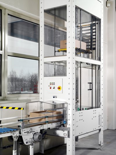 Conveyors and vertical lift
